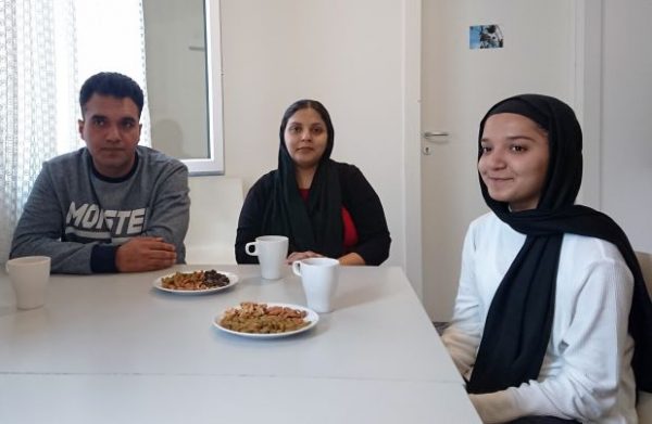 Afghanische Familie in München