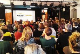 Teilnehmer bei Refugio Workshop
