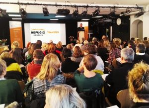 Teilnehmer bei Refugio Workshop
